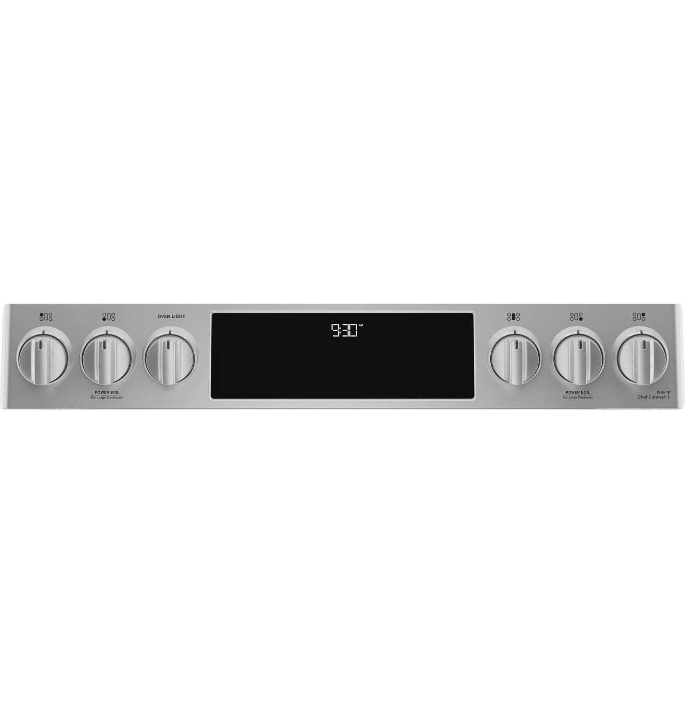 GE Profile Fingerprint Resistant Stainless Steel Smart Slide-In Dual Fuel Range with Air Fry (5.7 Cu.Ft.) - PC2S930YPFS