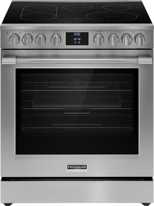 Frigidaire Professional Smudge-Proof® Stainless Steel 30" Electric Range with Total Convection (6.2 Cu. Ft.) - PCFE308CAF