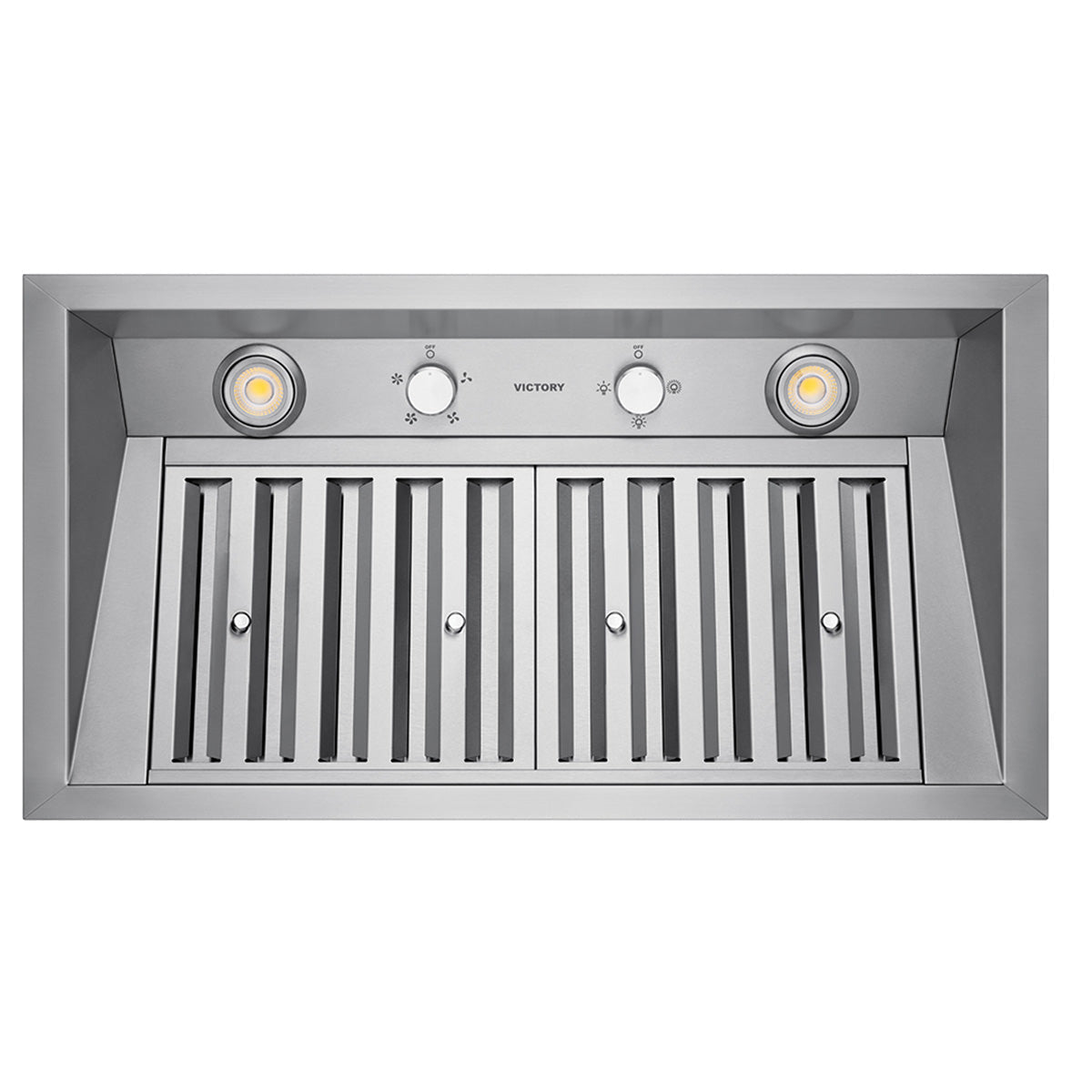 VICTORY Stainless Steel 36" 700 CFM Range Hood Insert - Q2-36