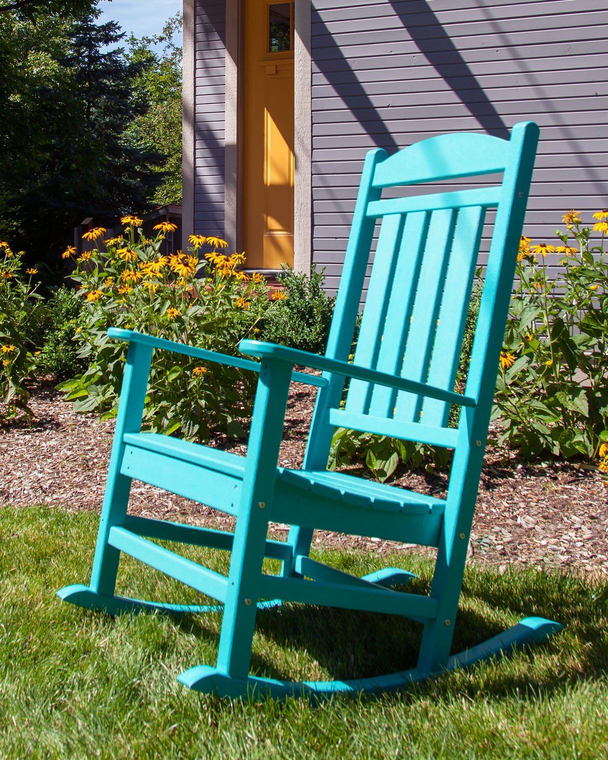 POLYWOOD® Presidential Rocking Chair - Aruba