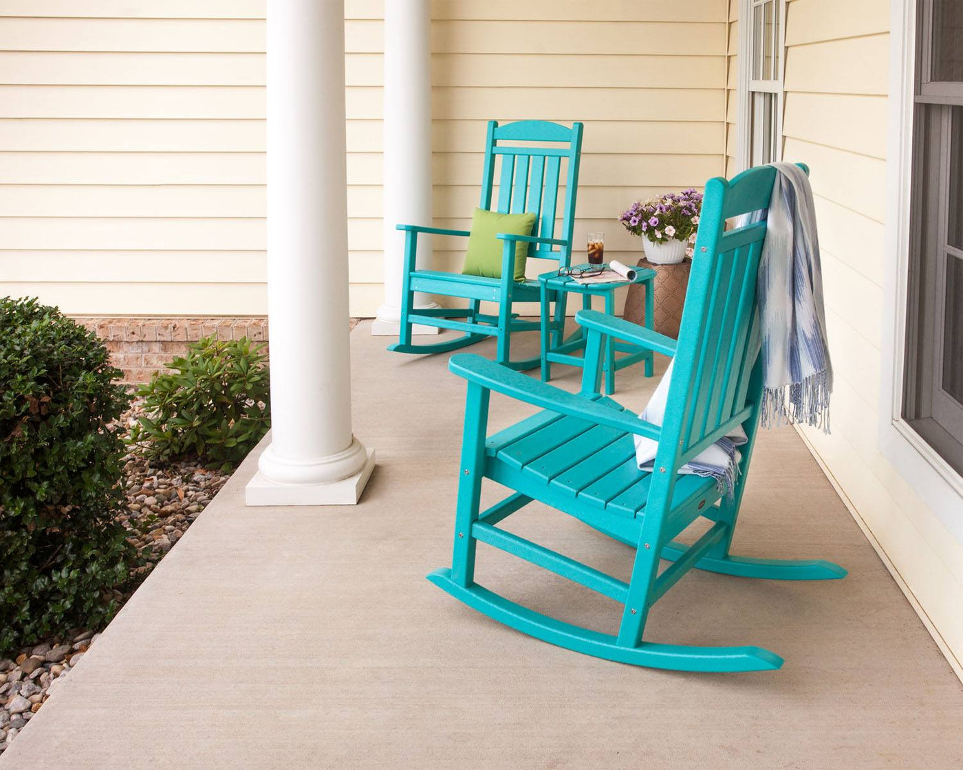 POLYWOOD® Presidential Rocking Chair - Aruba