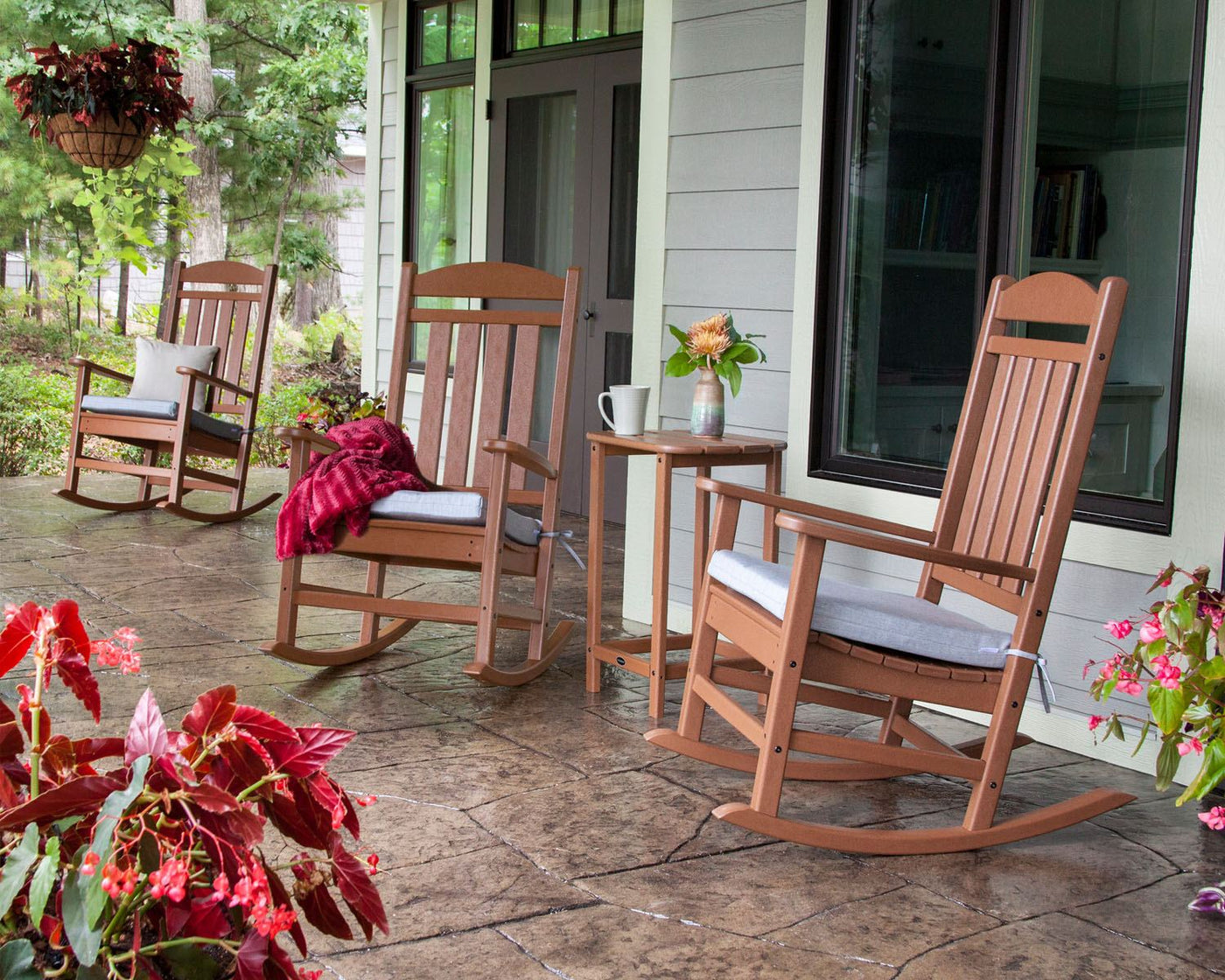 POLYWOOD® Presidential Rocking Chair - Teak