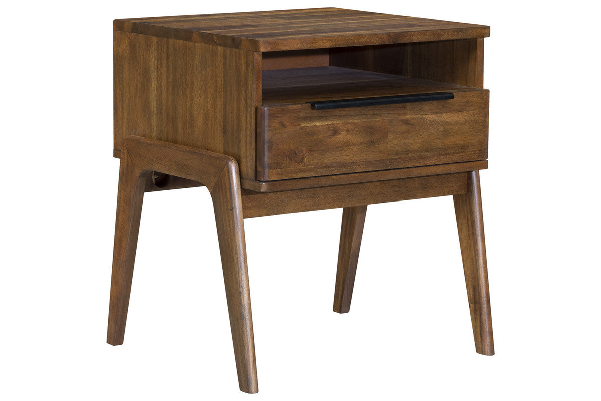 Thomaa Night Table - Brown