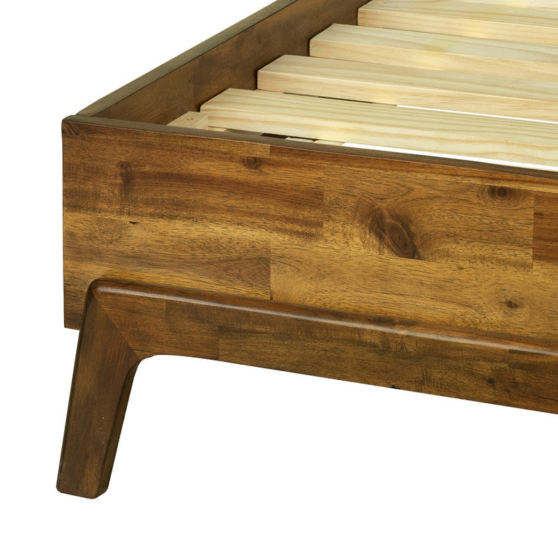 Thomaa King Bed - Brown/Grey