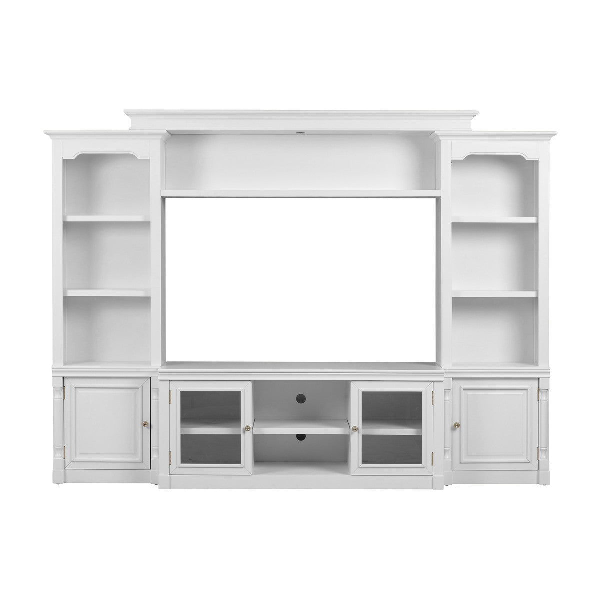 Praca 65" Entertainment Centre - White