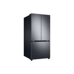 Samsung Black Stainless Steel 33" Wide French Door Refrigerator with Internal Ice & Water (24.5cu.ft) - RF25C5551SG/AA