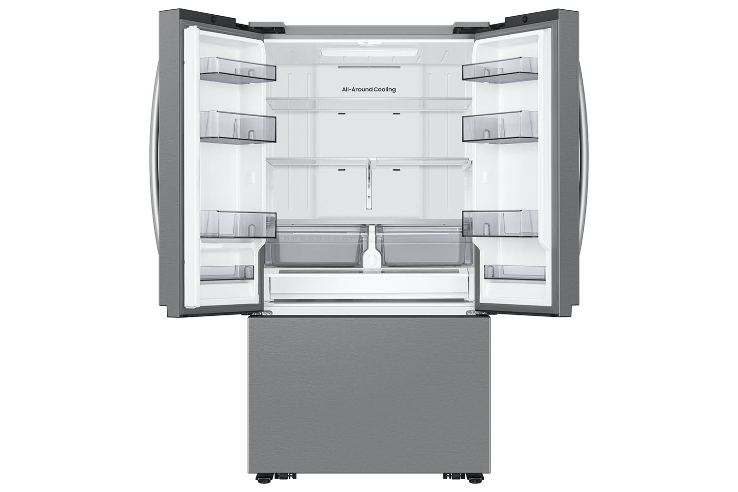 Samsung Stainless Steel Counter Depth 36" French Door Refrigerator (27cu.ft) - RF27CG5100SRAA