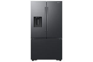 Samsung Matte Black Stainless Steel 36" French Door Refrigerator (31cu.ft) - RF32CG5400MTAA