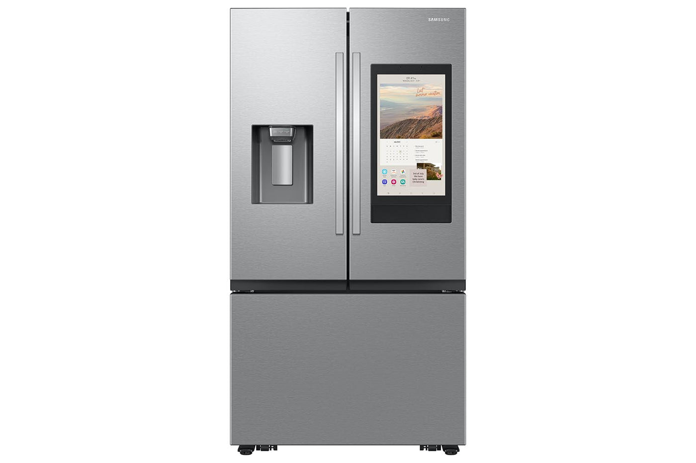 Samsung Stainless Steel 36" Family Hub Refrigerator (30cu.ft) - RF32CG5900SRAA