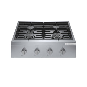 Bosch Stainless Steel Gas 800 Series Professional 30" Rangetop - RGM8058UC