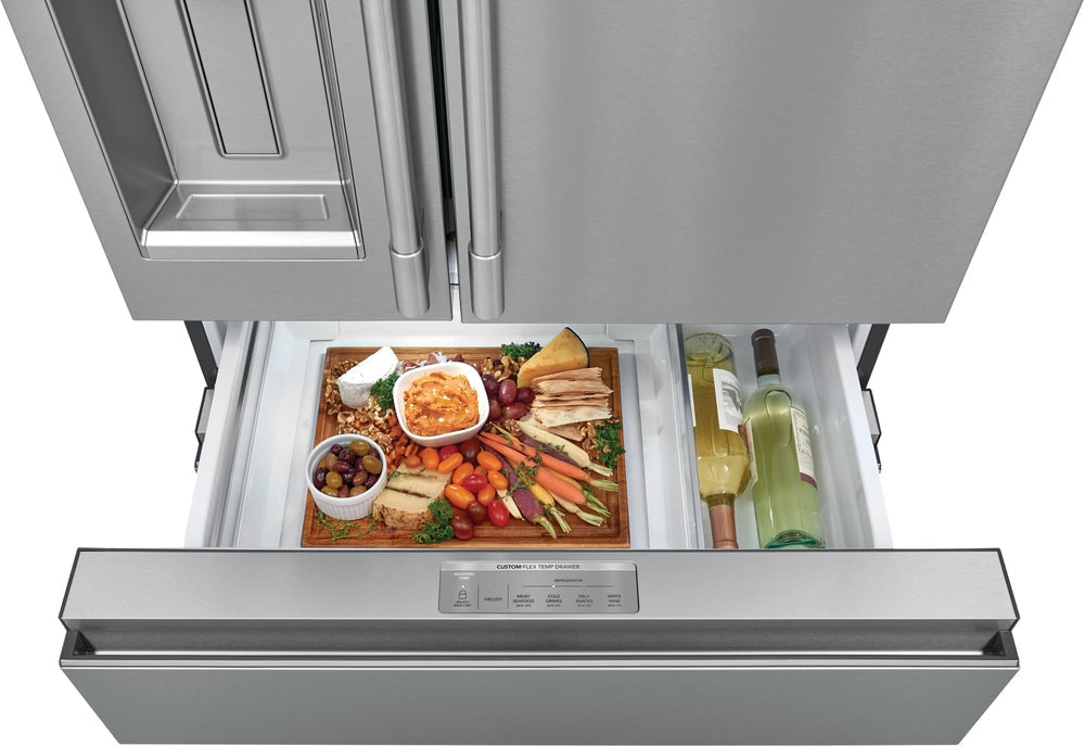 Frigidaire Professional Stainless Steel Counter-Depth 4-Door French Door Refrigerator (21.8 Cu.Ft.) - PRMC2285AF