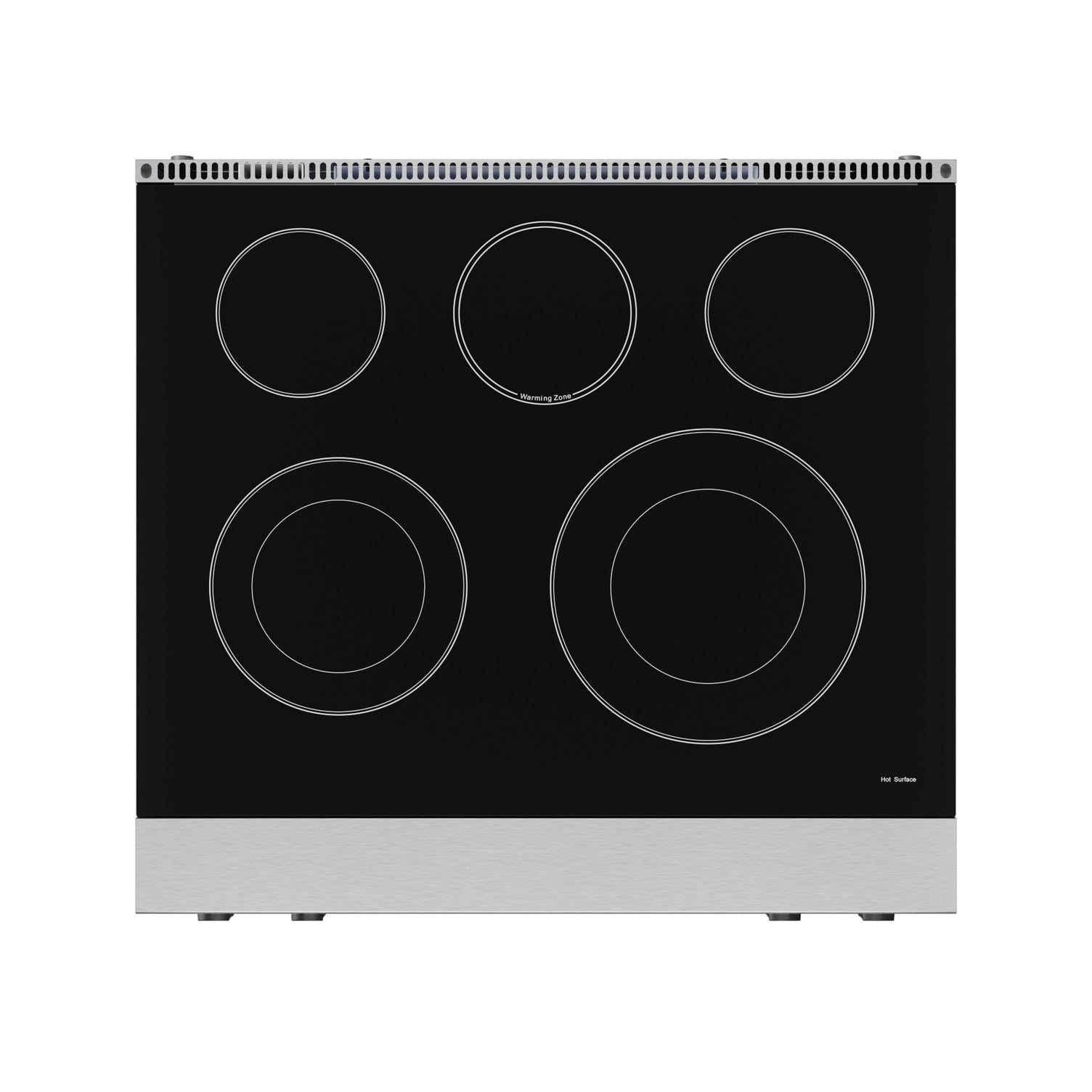 Thor Kitchen Stainless Steel Freestanding Professional Electric Range|Gordon Ramsay Series (4.55 cu.ft.) -RSE30-BLK