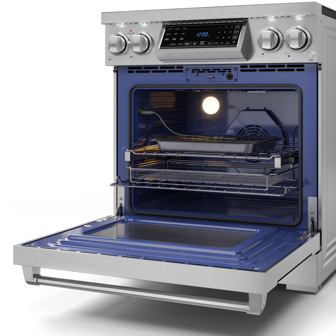 Thor Kitchen Stainless Steel Freestanding Professional Electric Range|Gordon Ramsay Series (4.55 cu.ft.) - RSE30