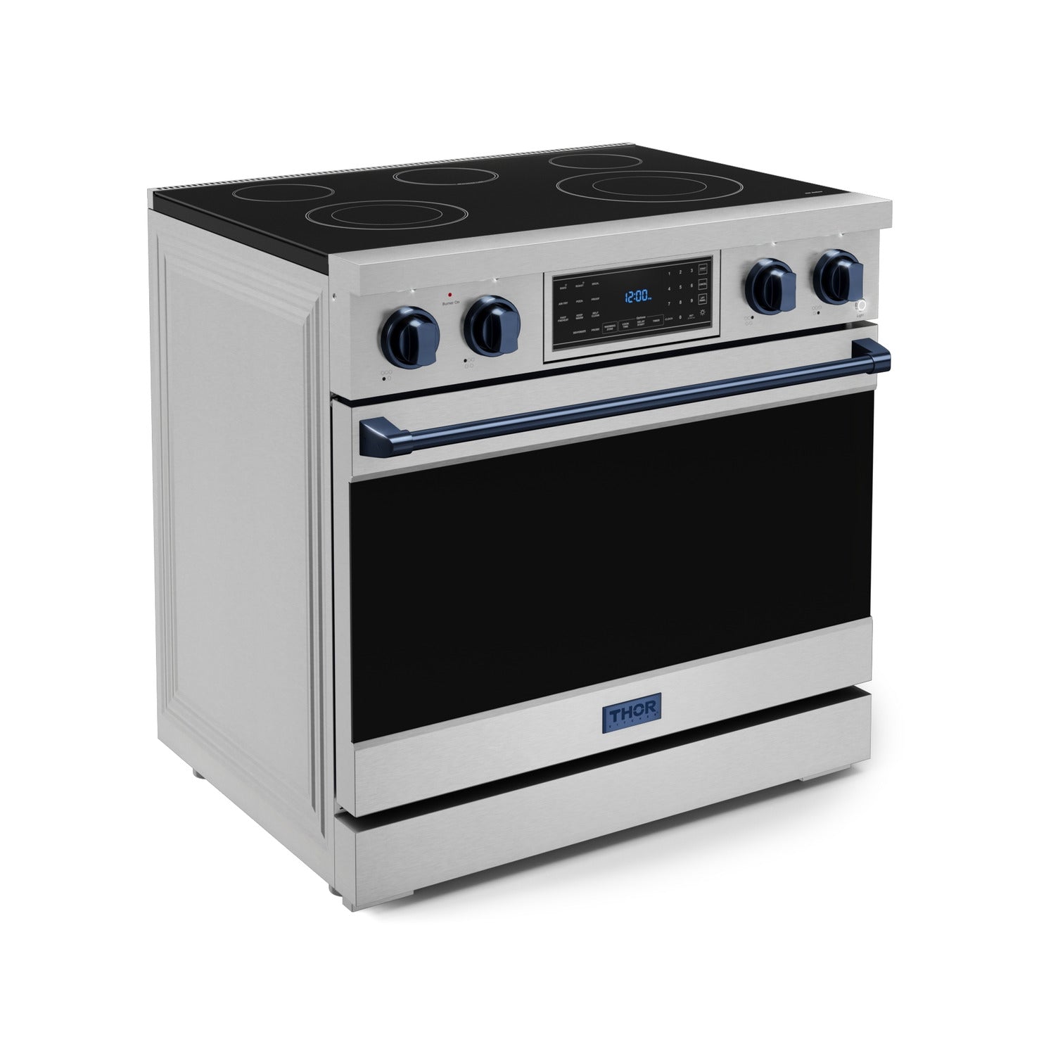 Thor Kitchen Stainless Steel Freestanding Professional Electric Range|Gordon Ramsay Series (6 cu.ft) - RSE36-BLU