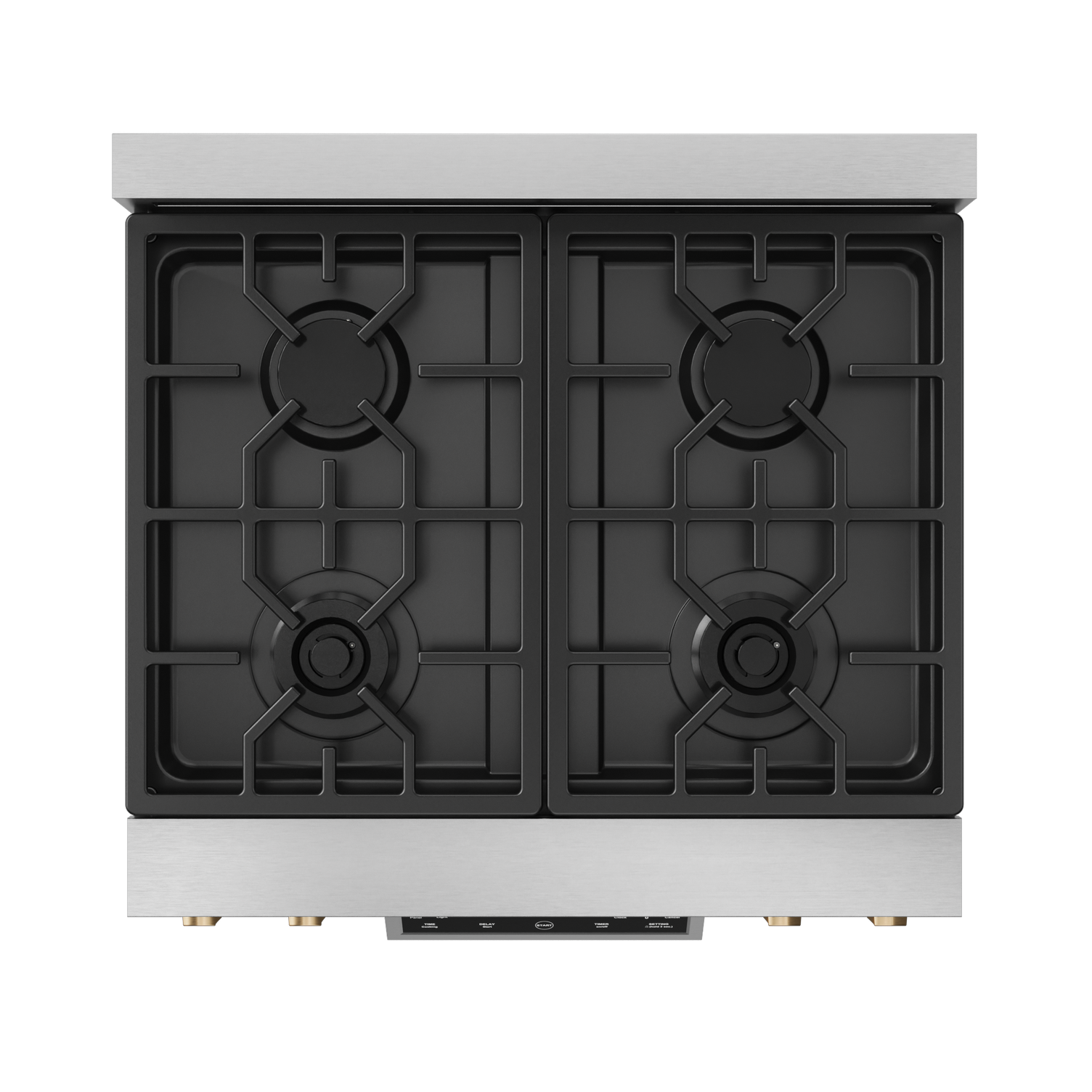 Thor Kitchen Stainless Steel Freestanding Professional Liquid Propane Gas Range|Gordon Ramsay Series (4.55 cu.ft.) - RSG30LP-BRZ