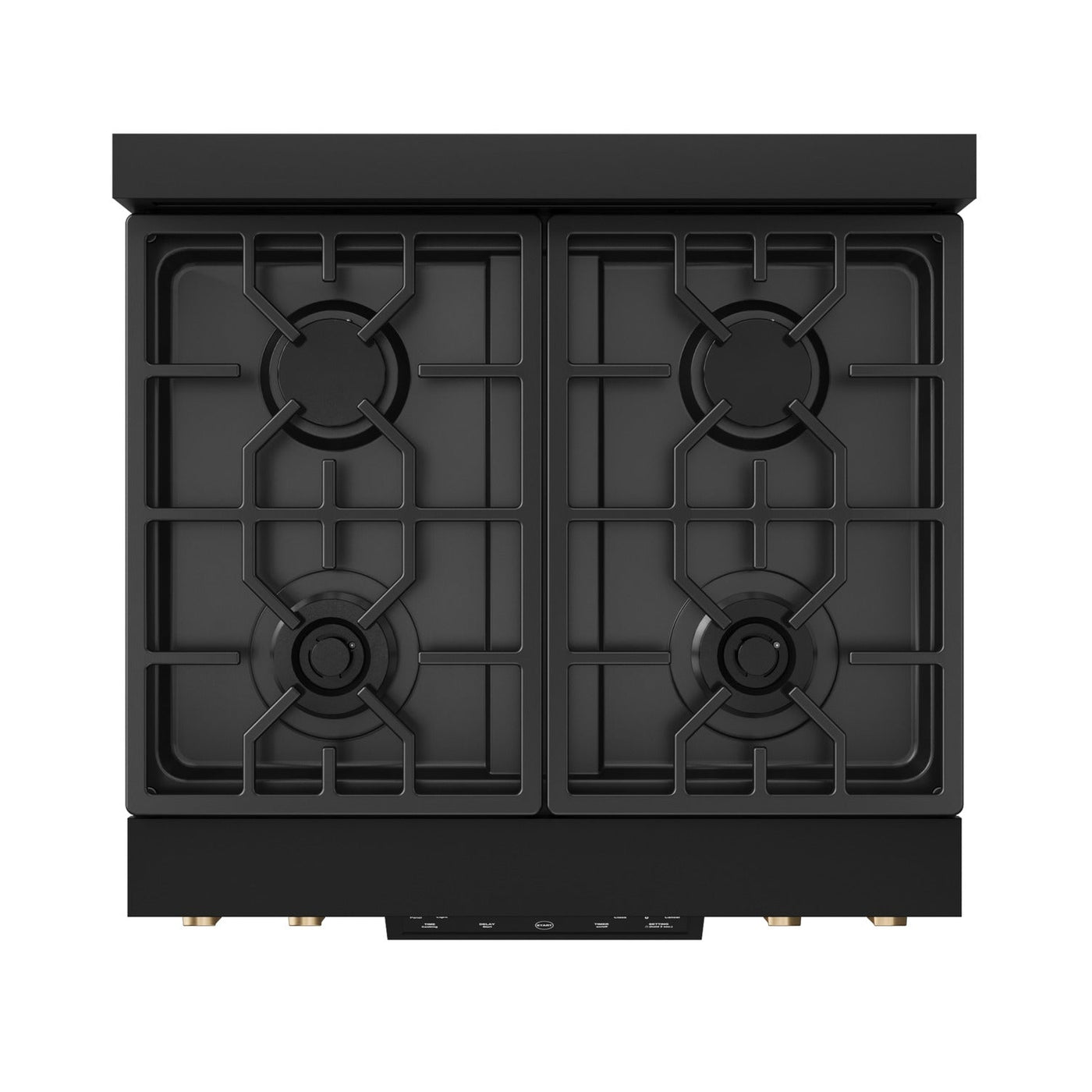 Thor Kitchen Black Stainless Steel Freestanding Professional Gas Range|Gordon Ramsay Series (4.55 cu.ft.) - RSG30B-BRZ
