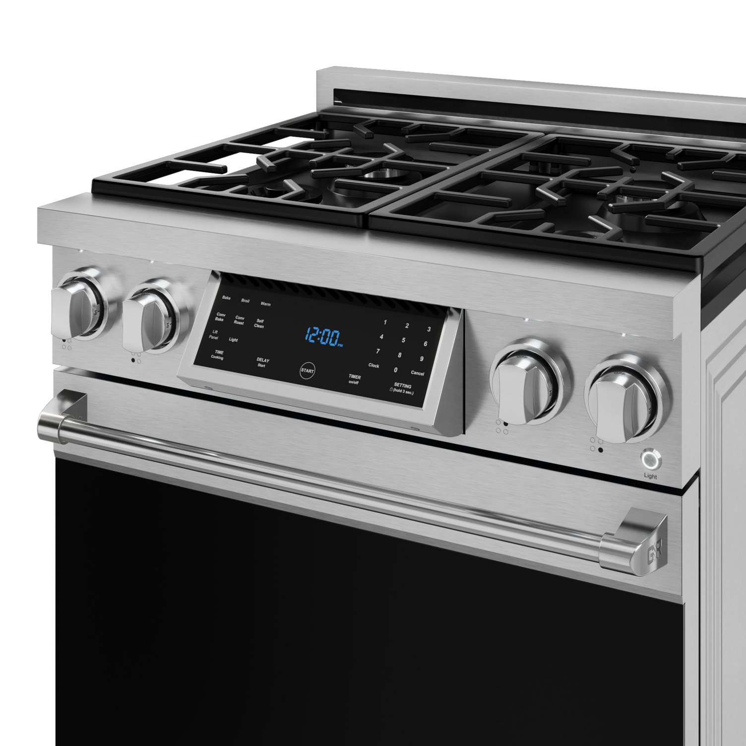Thor Kitchen Stainless Steel Freestanding Professional Liquid Propane Gas Range|Gordon Ramsay Series (4.55 cu.ft.) - RSG30LP