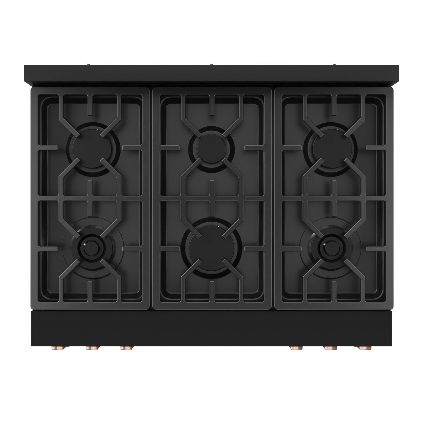 Thor Kitchen Black Stainless Steel Freestanding Professional Gas Range|Gordon Ramsay Series (6 cu.ft.) - RSG36B-RSG