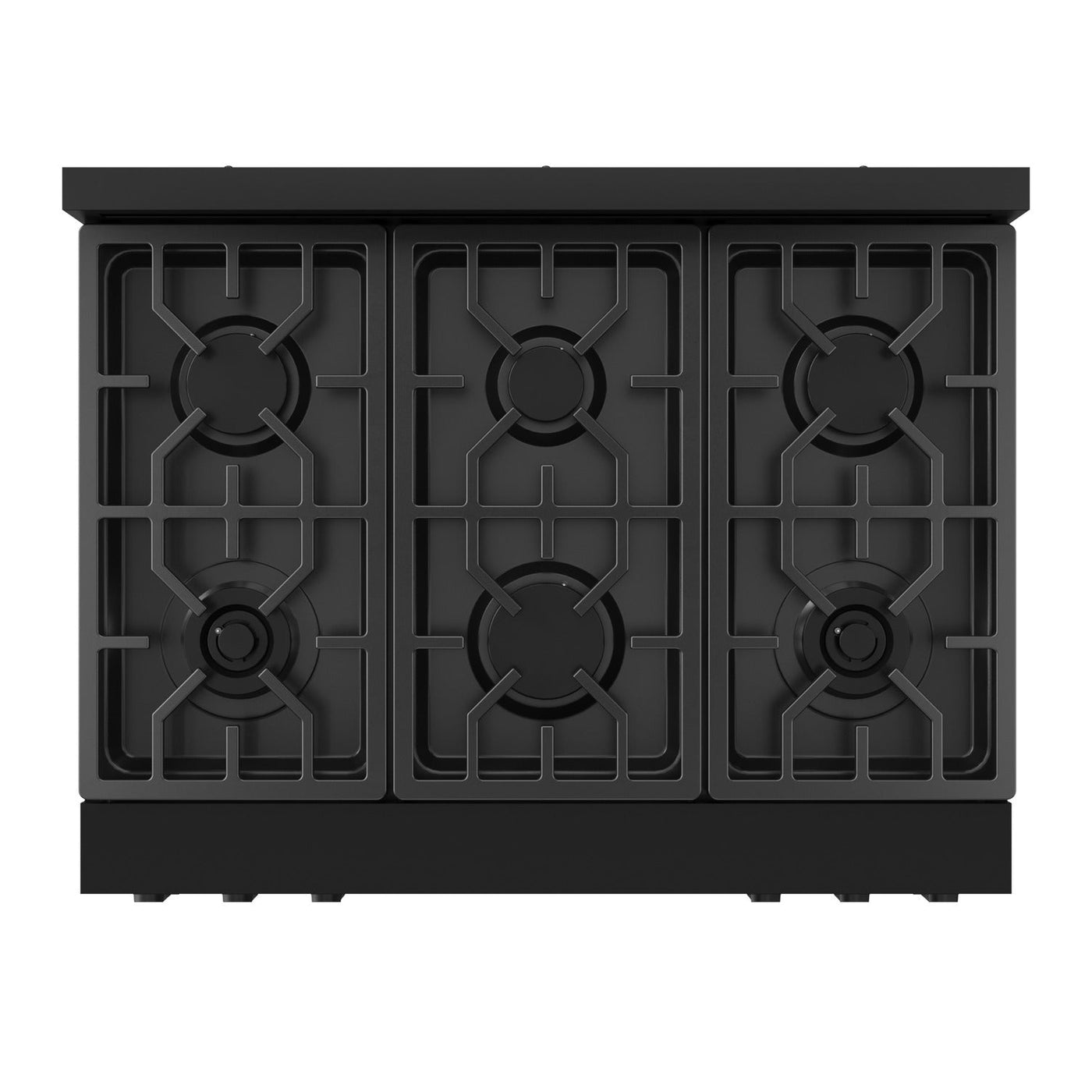 Thor Kitchen Black Stainless Steel Freestanding Professional Liquid Propane Gas Range|Gordon Ramsay Series (6 cu.ft.) - RSG36BLP