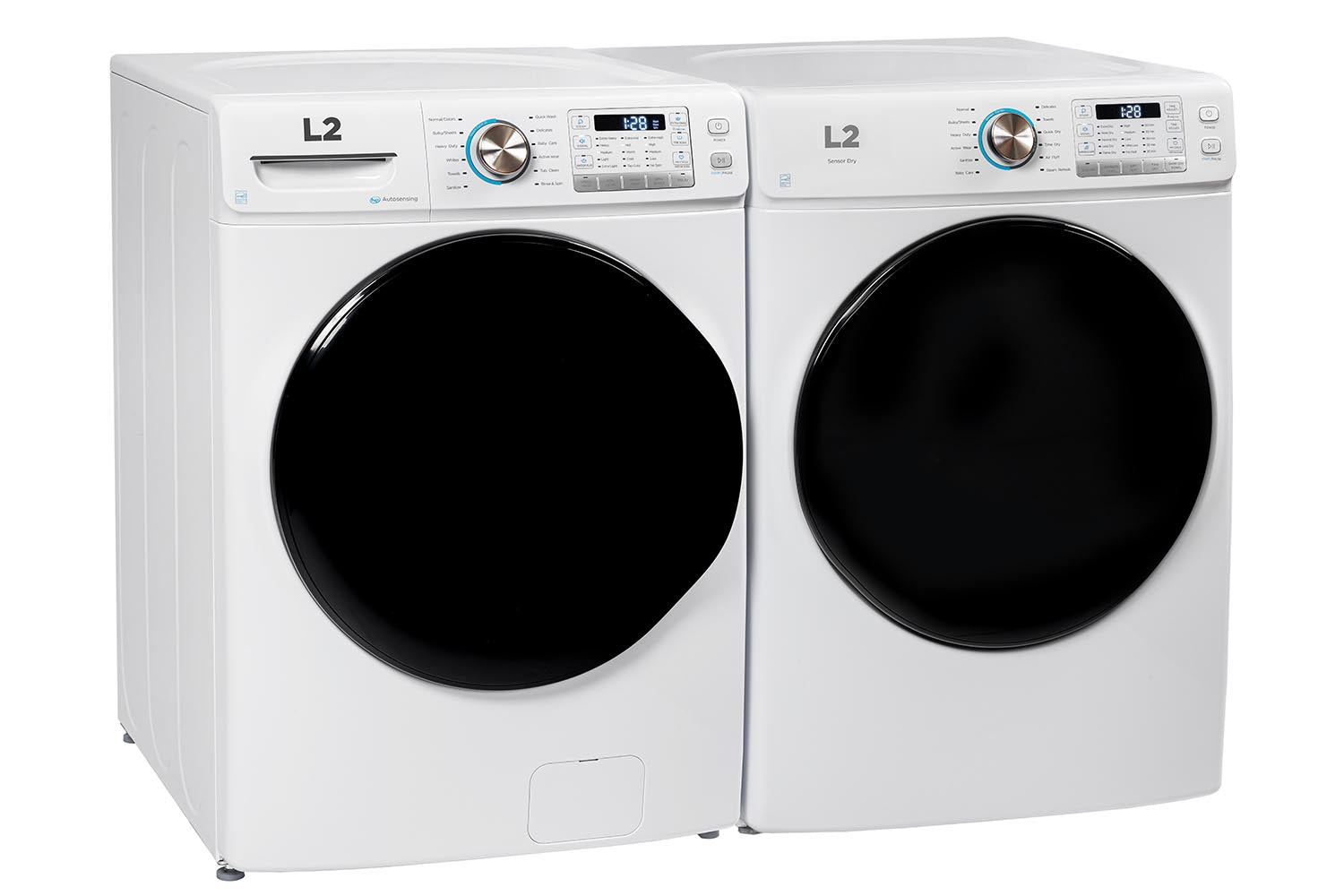 L2 White Electric Dryer (8.0 Cu. Ft) - LE52N3AWW