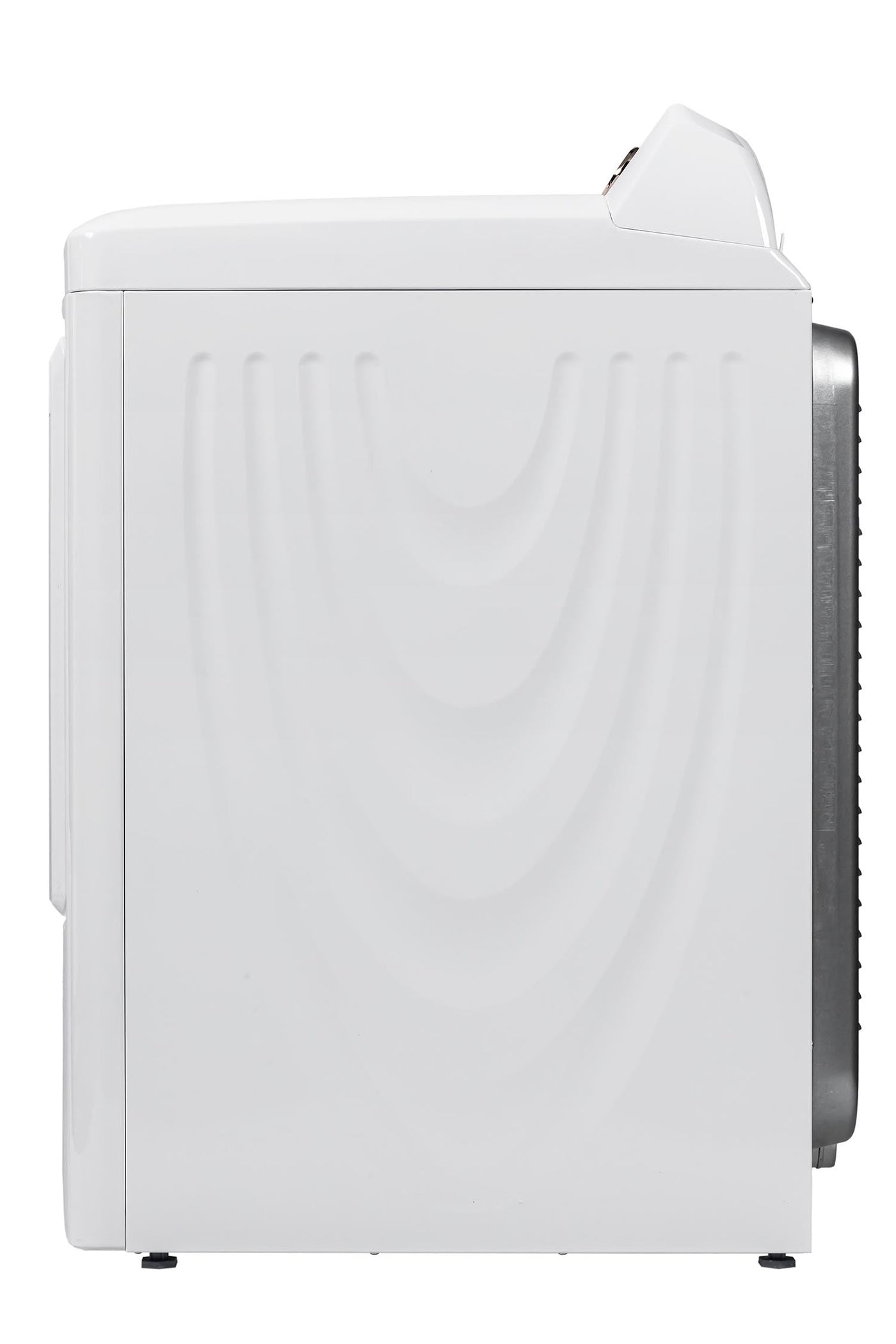 L2 White Electric Dryer with French Display (7.5 Cu. Ft) - LE52N1BWWCFR