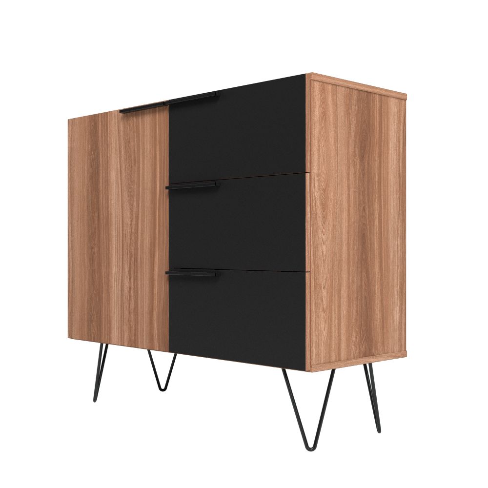 Velling 35" Sideboard - Brown/Black