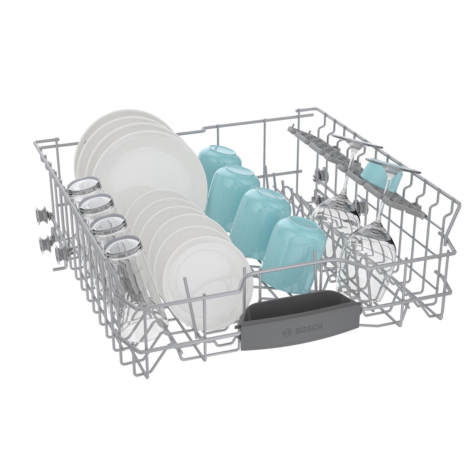 Bosch Stainless Steel Anti Fingerprint 24" Smart Dishwasher with Home Connect - SHE3AEM5N