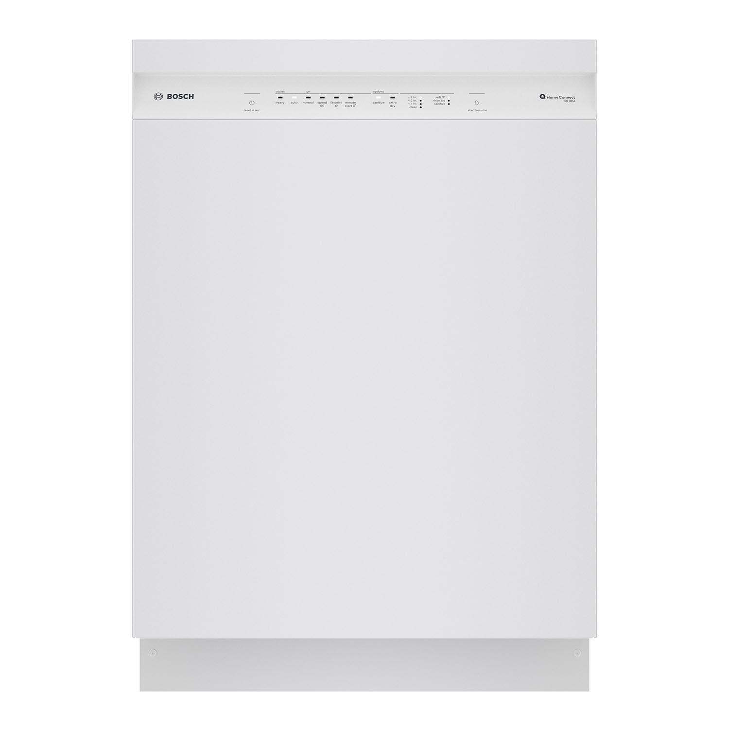 Bosch White 24" Smart Dishwasher with Home Connect - SHE4AEM2N