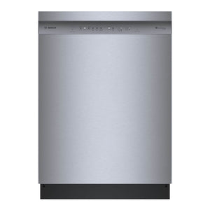 Bosch Stainless Steel Anti Fingerprint 24" Smart Dishwasher with Home Connect - SHE4AEM5N