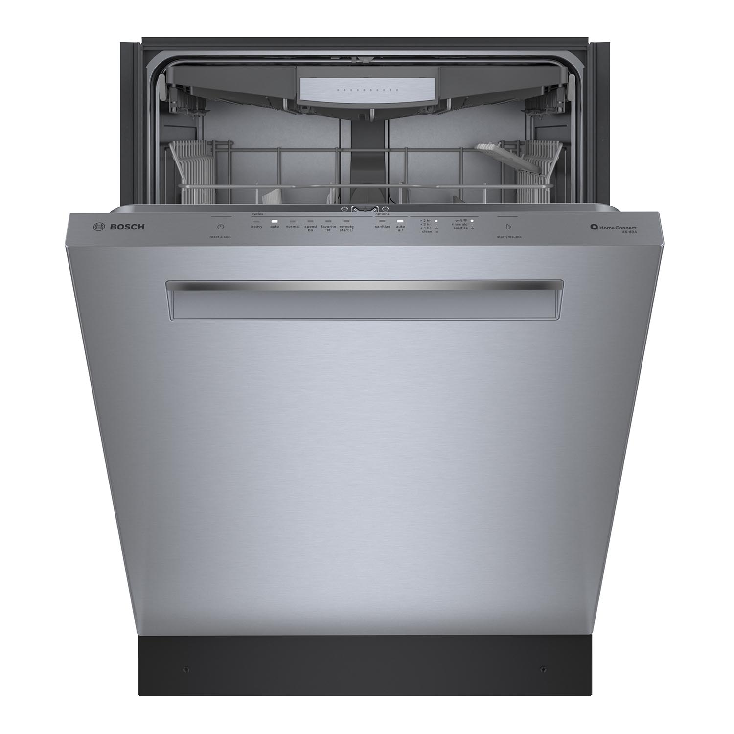Bosch Stainless Steel 24" Smart Dishwasher with Home Connect, Third Rack - SHP55CM5N