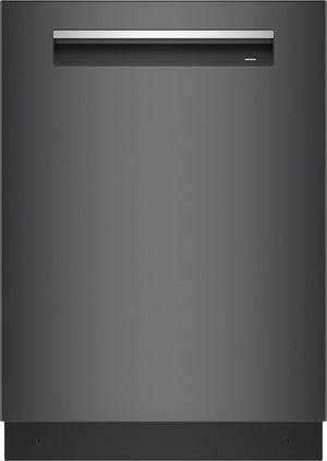 Bosch Black Stainless Steel 24" Smart Dishwasher with Home Connect, Third Rack - SHP78CM4N