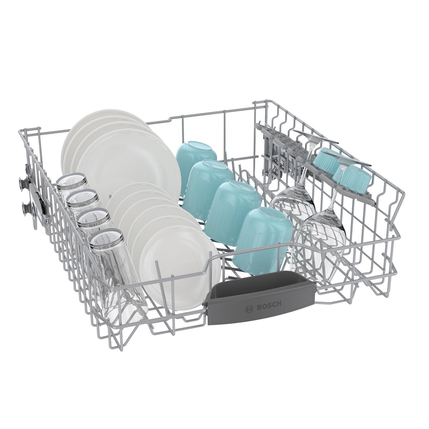 Bosch Stainless Steel 24" Smart Dishwasher with Home Connect - SHS53C75N