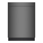 Bosch Black Stainless Steel Anti Fingerprint 24" Smart Dishwasher with Home Connect, Third Rack - SHX5AEM4N