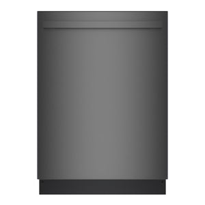 Bosch Black Stainless Steel Anti Fingerprint 24" Smart Dishwasher with Home Connect, Third Rack - SHX5AEM4N