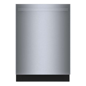 Bosch Stainless Steel Anti Fingerprint 24" Smart Dishwasher with Home Connect, Third Rack - SHX5AEM5N