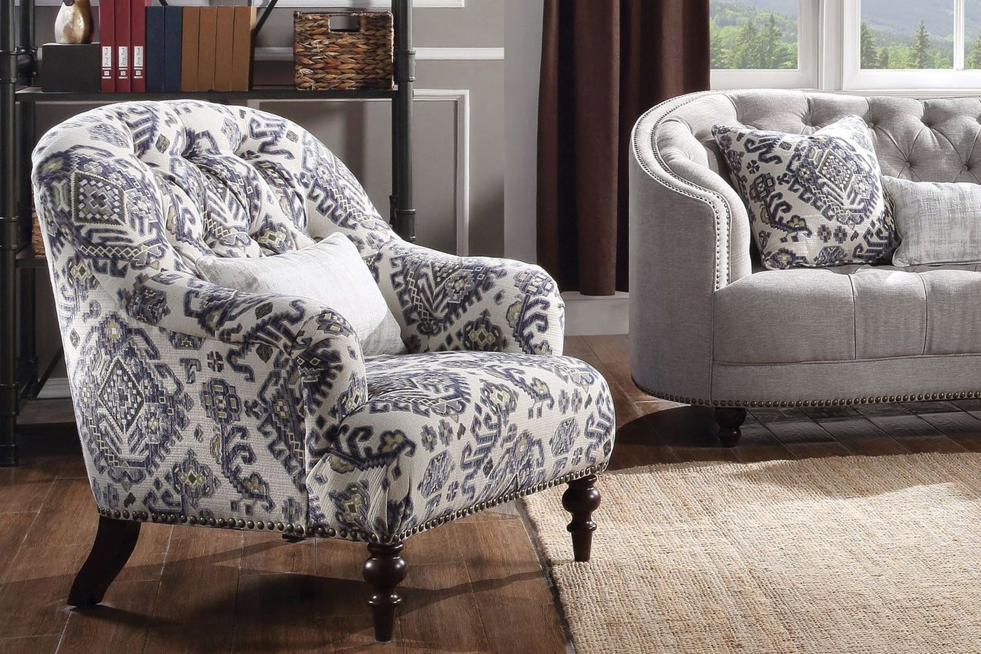Sheik Accent Chair - Multi