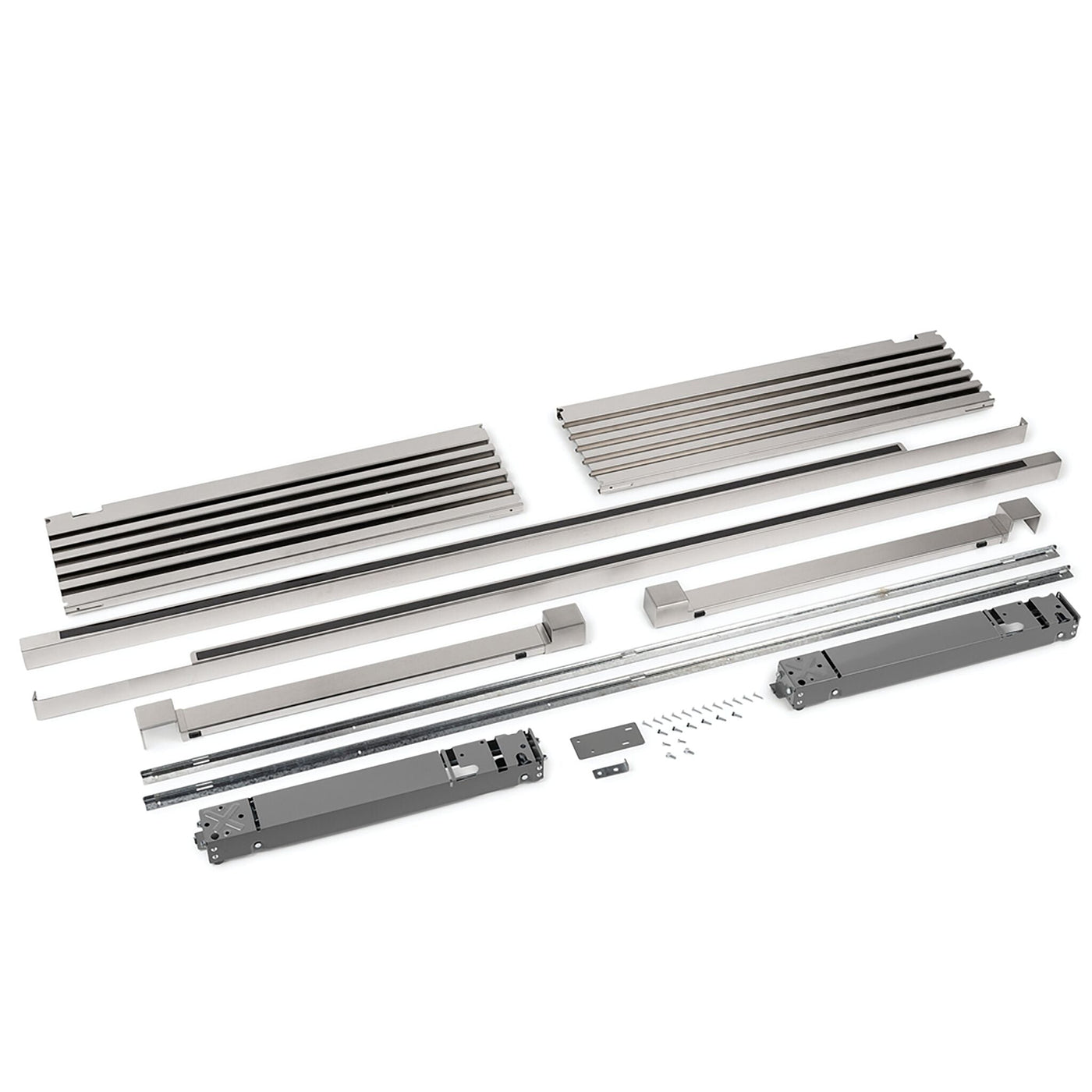 Electrolux 84" Stainless Steel Louvered Single Trim Kit - TRMKTSS1LV84 - 912000500