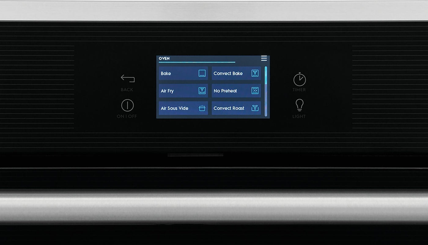 Electrolux Stainless Steel Advanced Convection Electric Wall Oven with Air Fry (5.3 Cu. Ft.) - ECWS3012AS
