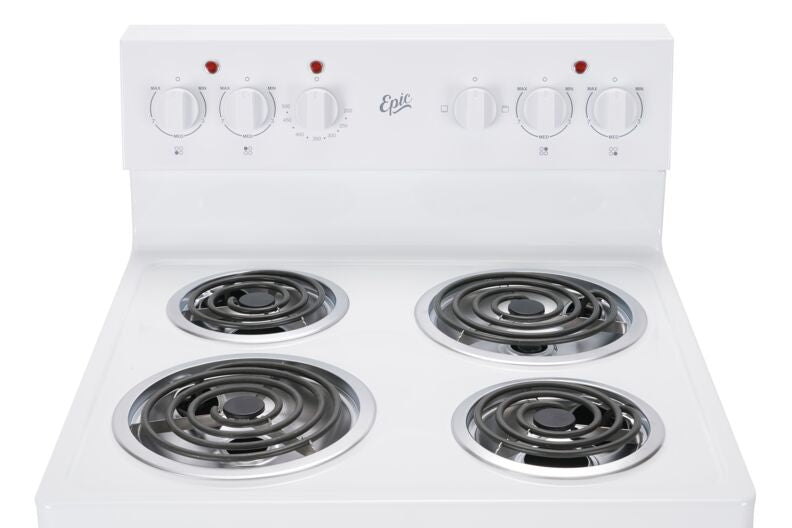 Epic White Electric Coil Range (2.7 cu. ft.) - EER239W-1