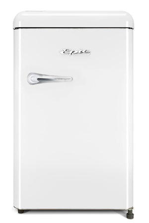 Epic White Retro Compact Refrigerator (4.3 Cu.Ft.) - ECRR43W
