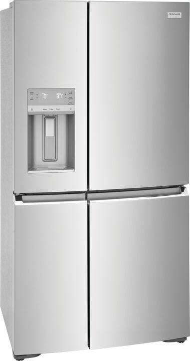 Frigidaire Gallery 36" Smudge-Proof® Stainless Steel Counter-Depth 4-Door Refrigerator (21.5 cu. ft.) - GRQC2255BF