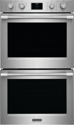Frigidaire Professional Smudge-Proof® Stainless Steel 30" Double Wall Oven with Total Convection (10.6 cu. ft.) - PCWD3080AF