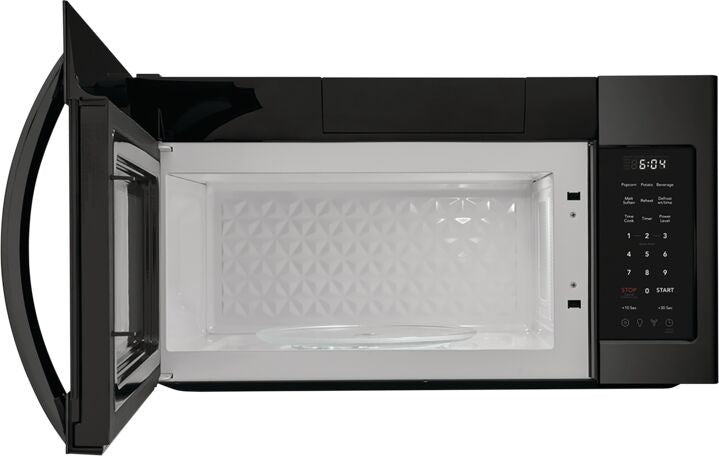 Frigidaire Black Stainless Steel Over-The-Range Microwave (1.8 Cu.Ft.) - FMOS1846BD