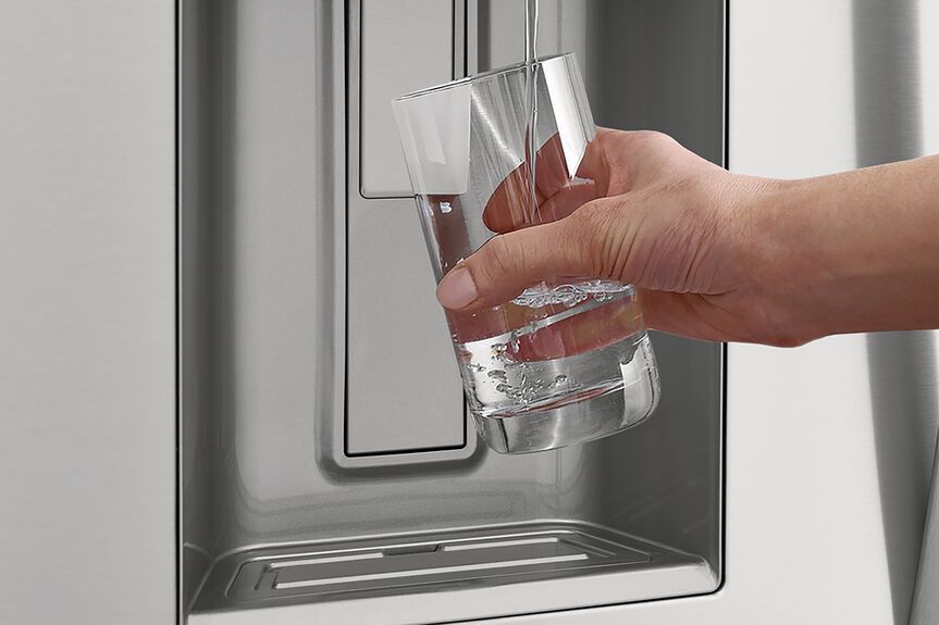 Frigidaire Gallery Stainless Steel 36" Counter-Depth French Door Refrigerator (22.6 Cu. Ft.) - GRFC2353AF