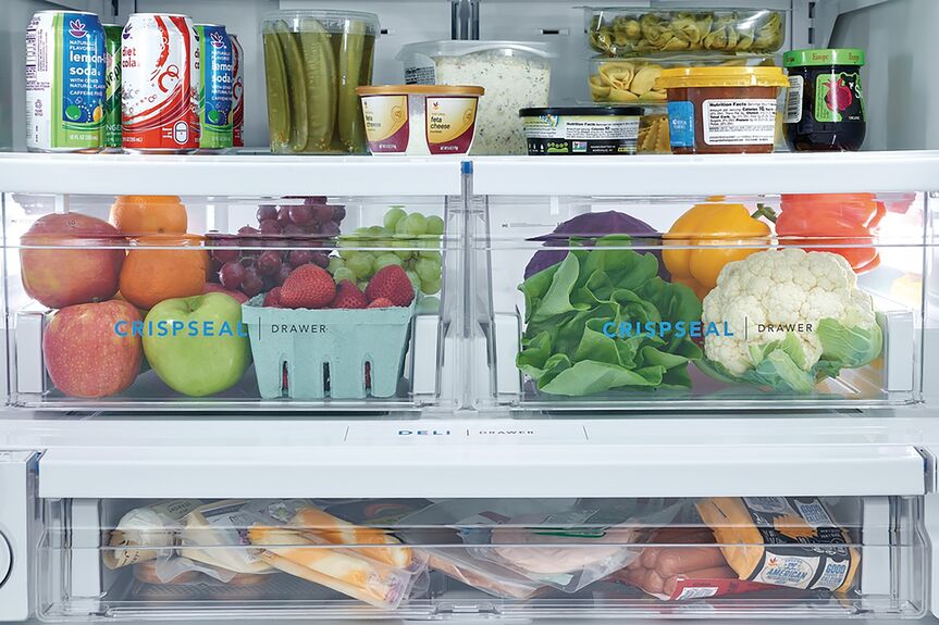 Frigidaire White 36" French Door Refrigerator (27.8 Cu. Ft.) - FRFS2823AW
