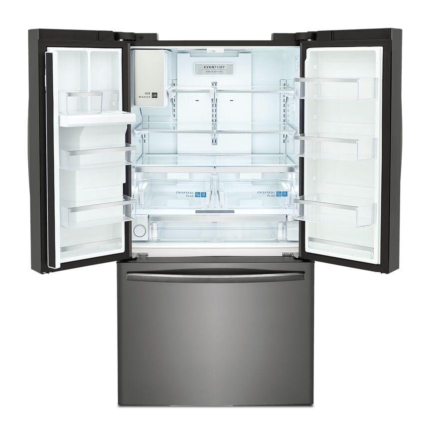 Frigidaire Gallery Black Stainless Steel 36" French Door Refrigerator (27.8 Cu. Ft.) - GRFS2853AD
