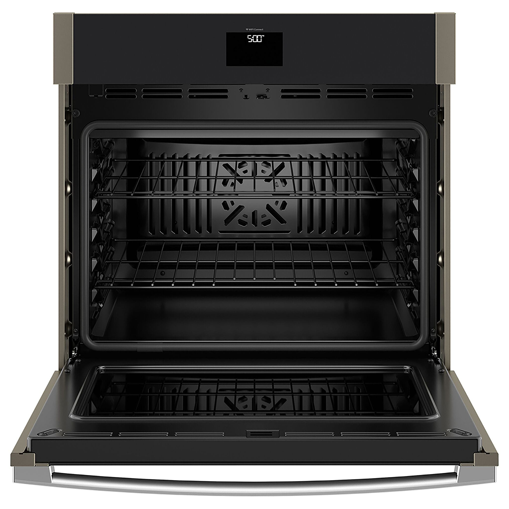 GE Slate 30" Built-In Convection Single Wall Oven (5.0 Cu.Ft.) with No Preheat Air Fry - JTS5000EVES