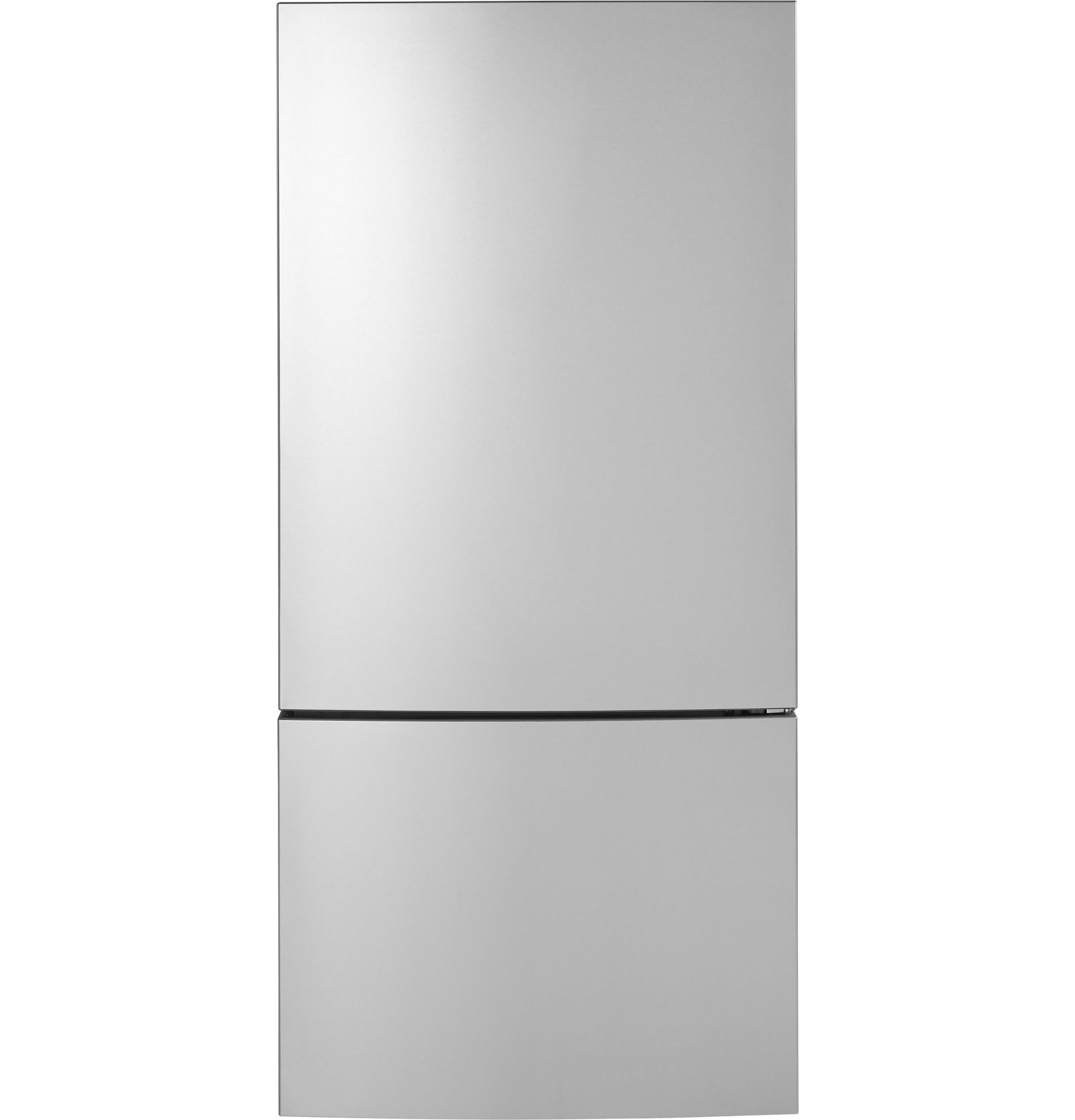 GE Fingerprint Resistant Stainless Steel Bottom Mount Refrigerator (17.7 Cu. Ft.)- GBE17HYRFS