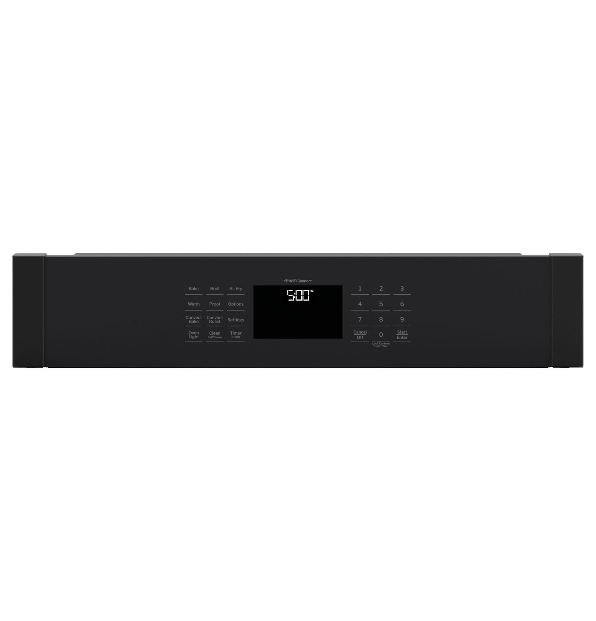 GE Black 27" Convection Wall Oven with No Preheat Air Fry (4.3 Cu.Ft.) - JKS5000DVBB