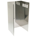 GE Stainless Steel Ceiling Duct Cover Kit (10 ft.) - UX10DC8SLSS